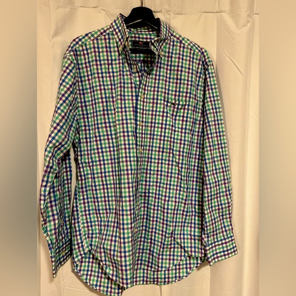 Vineyard Vines Classic Fit Tucker Plaid Shirt - Picture 1 of 3